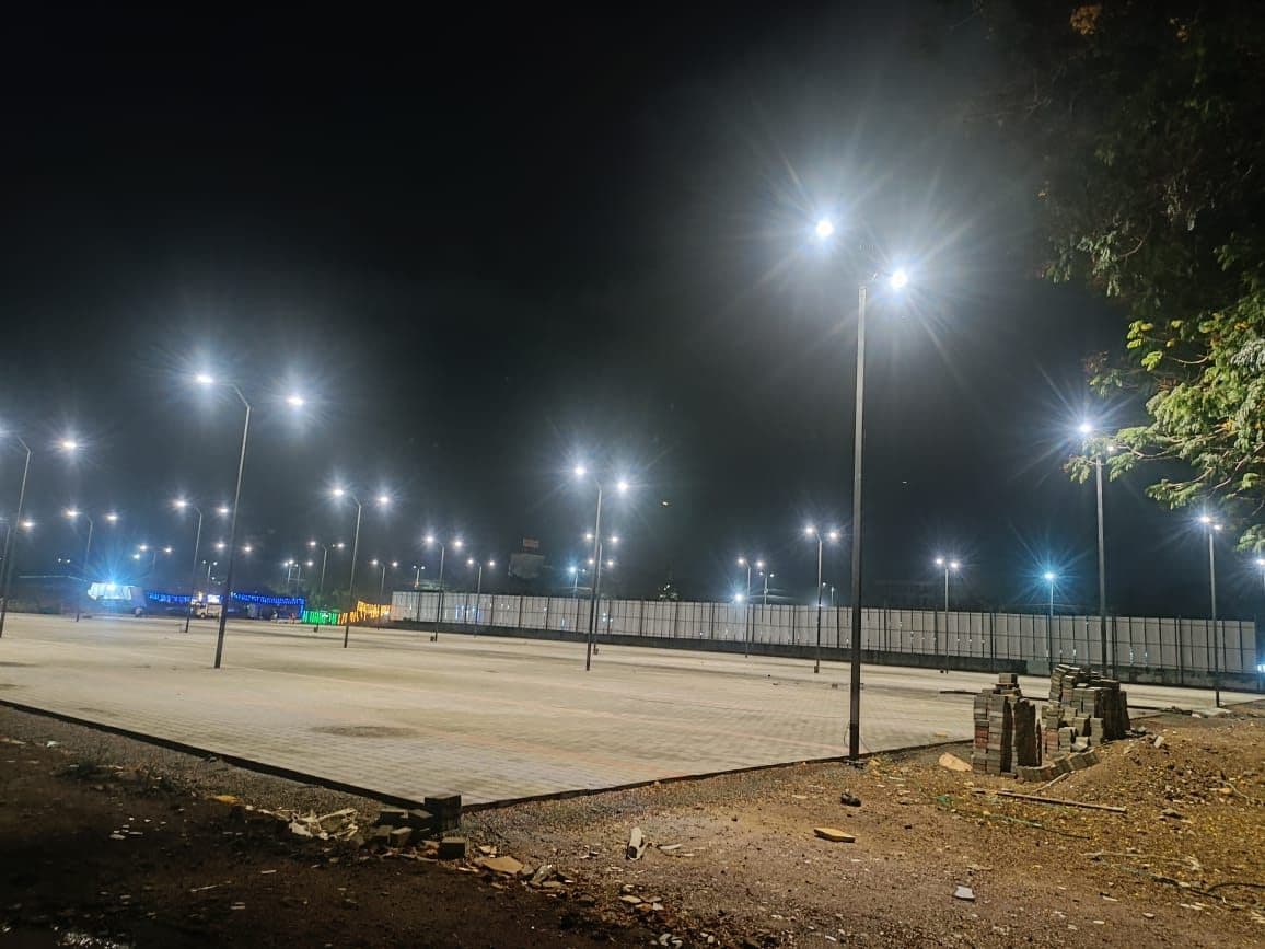 Beach Parking Area Lighting
