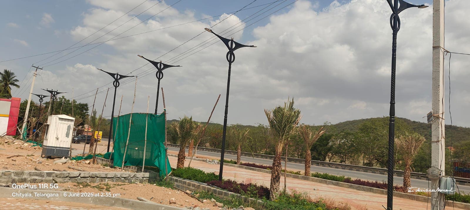 Electric Bus Charging Station Lighting