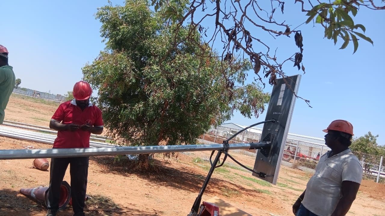 Solar Street Lighting Project